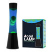 Picture of LAVA LAMP BLACK BASE, BLUE LIQUID/GREEN WAX 40 CM